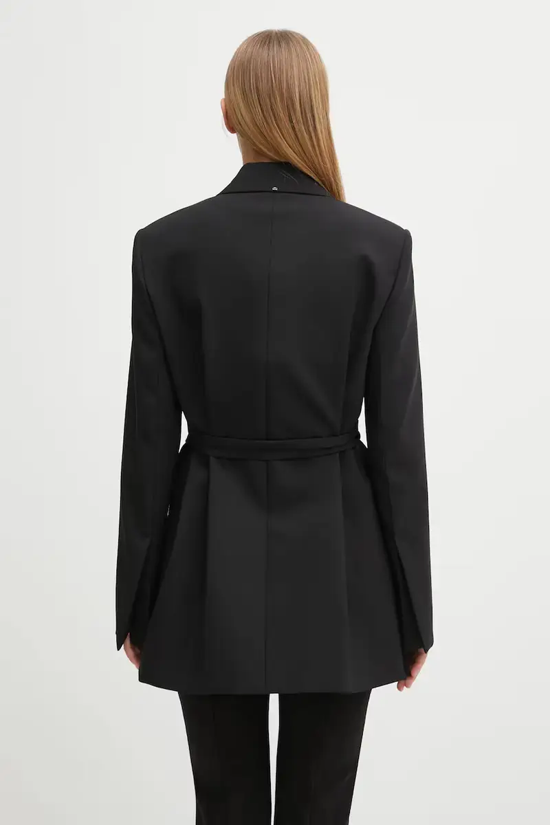 giacca in lana TUBINGA colore nero 2522046051600 miniatura 3