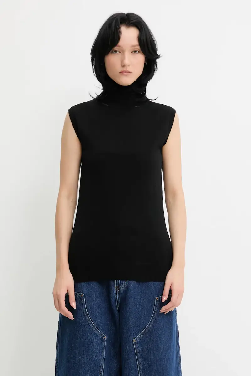 gilè in lana VERTIGO colore nero 2522366011600