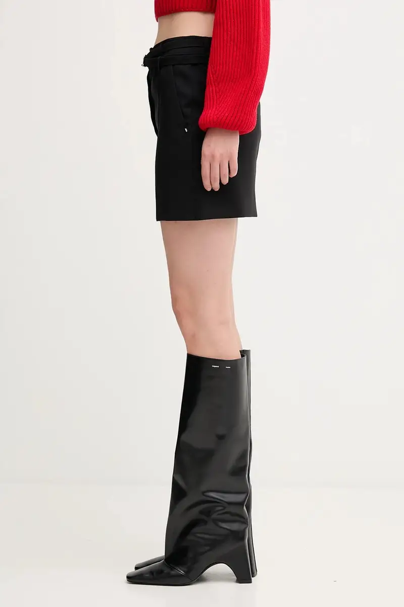 gonna in lana FIFY colore nero 2522106071600 miniatura 2