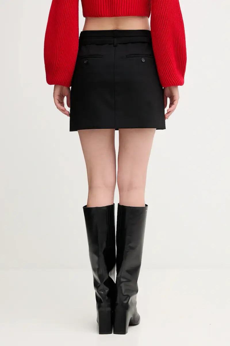 gonna in lana FIFY colore nero 2522106071600 miniatura 3