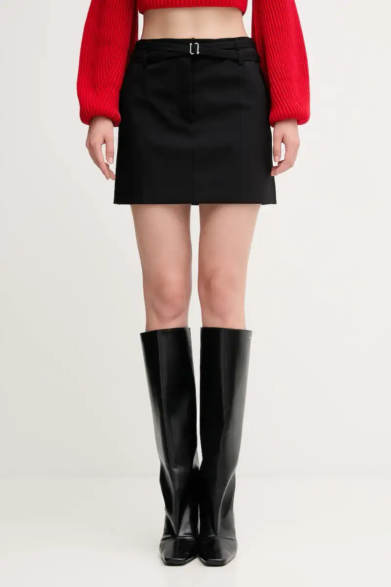 gonna in lana FIFY colore nero 2522106071600