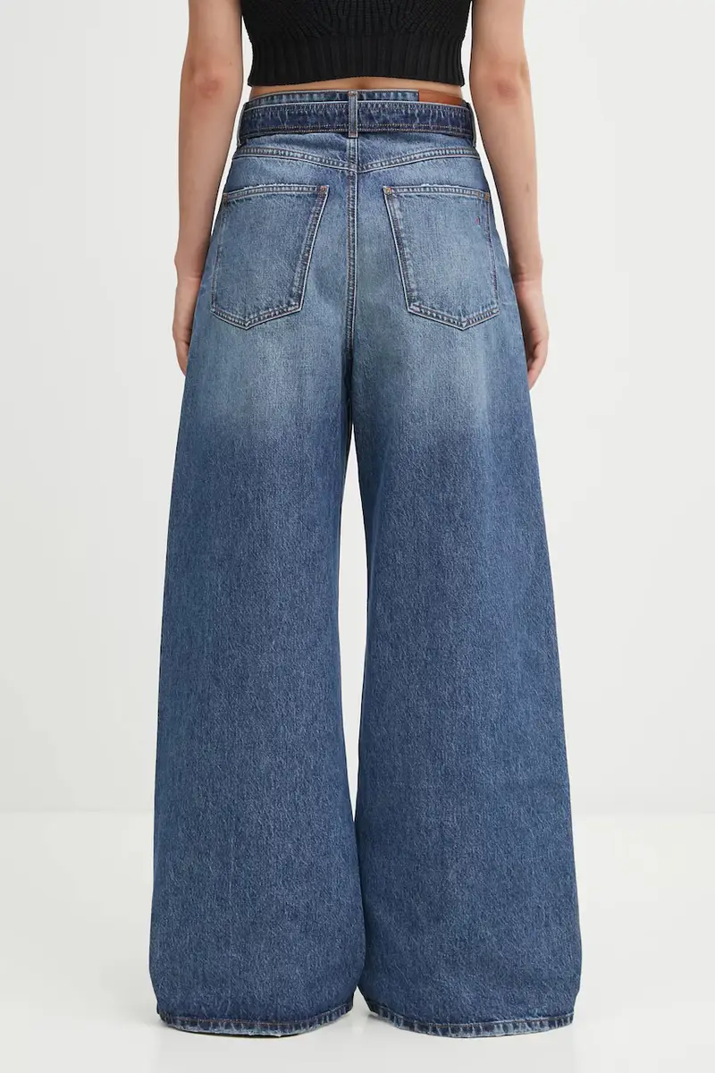 SPORTMAX Jeans Donna Blu 2520706 miniatura 3