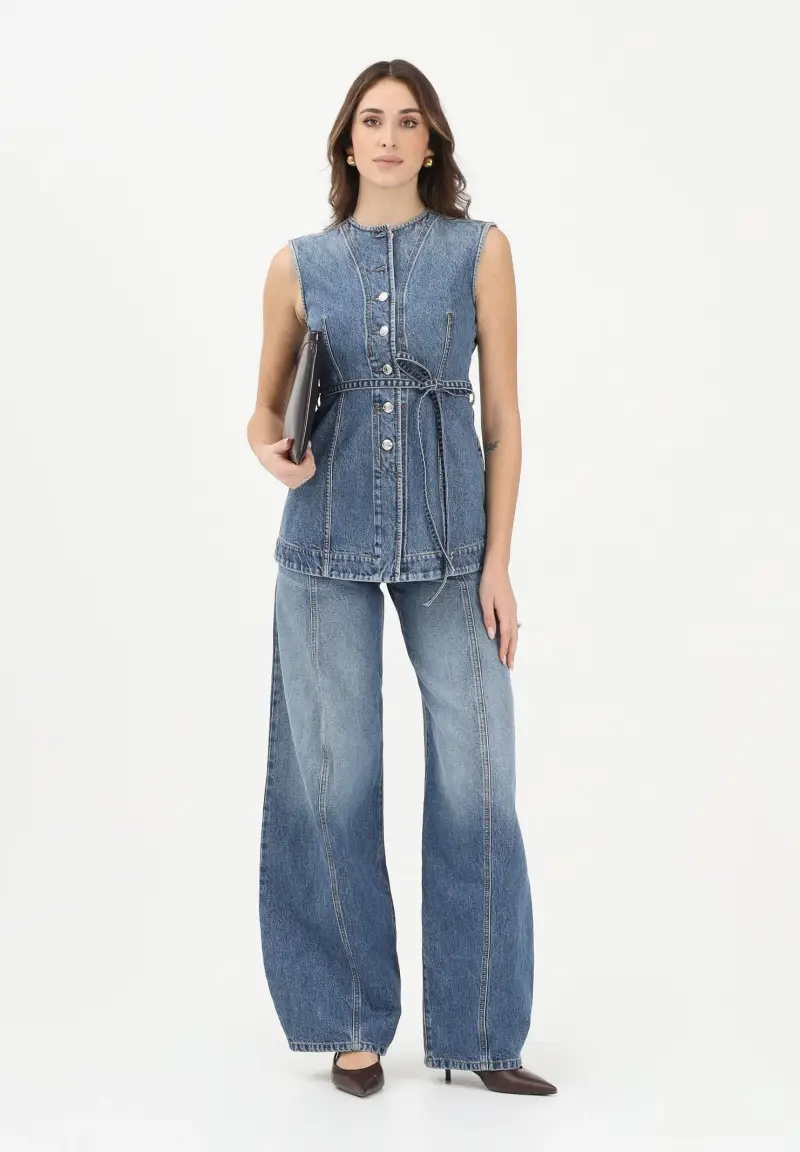 SPORTMAX Jeans Donna Denim 4180031 miniatura 2