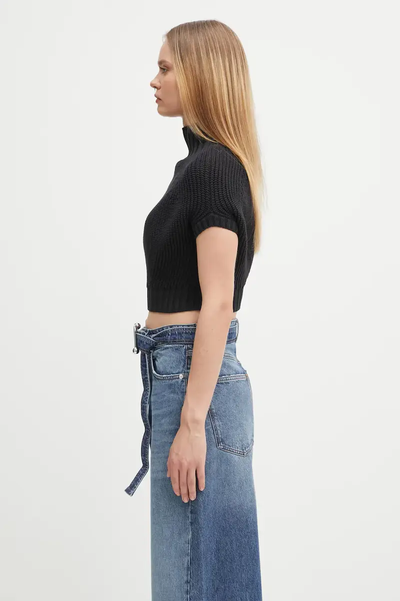 maglione FULMINE donna colore nero 2522366031600 miniatura 2