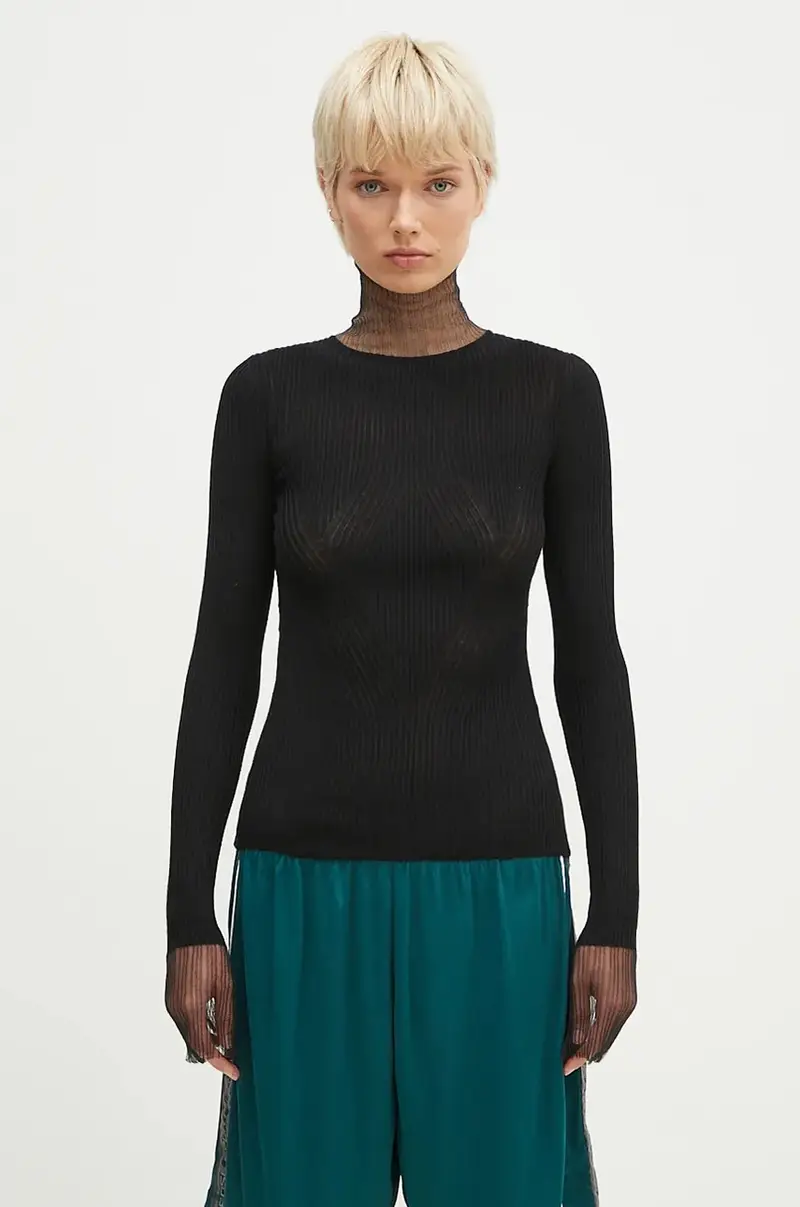 maglione in lana Derris donna colore nero 2422366052600