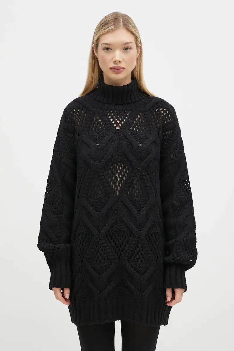 maglione in lana Edicola donna colore nero 2422366102600