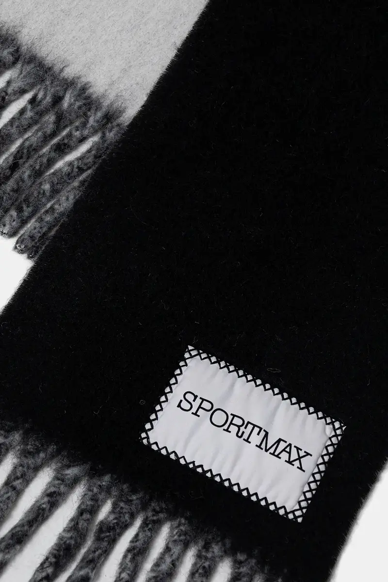 scialle con lana TENUE colore nero 2522546012600 miniatura 3