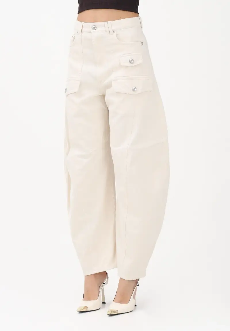 SPORTXMAX Jeans SPXFASHION panna da donna