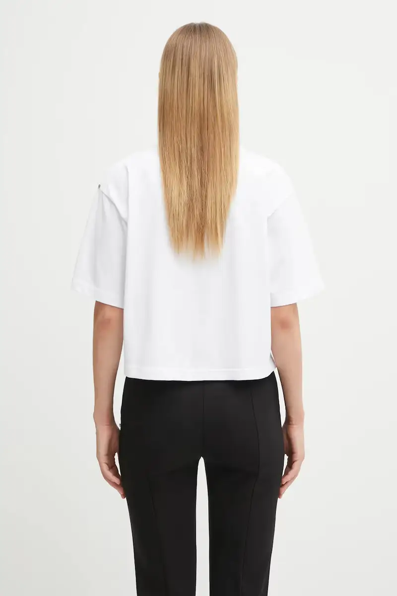 SPORTMAX T-shirt Donna Bianco 2520686 miniatura 3