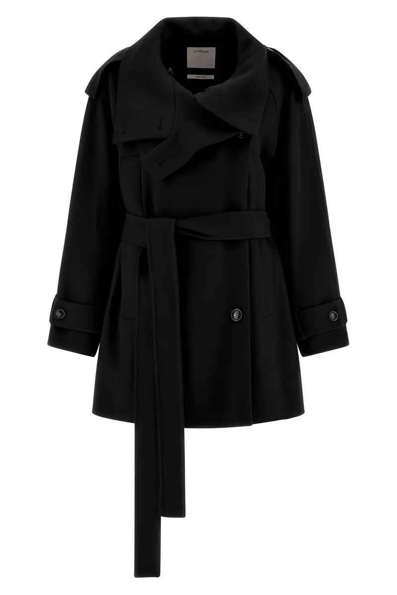 SPORTMAX Trench Nero 3832889