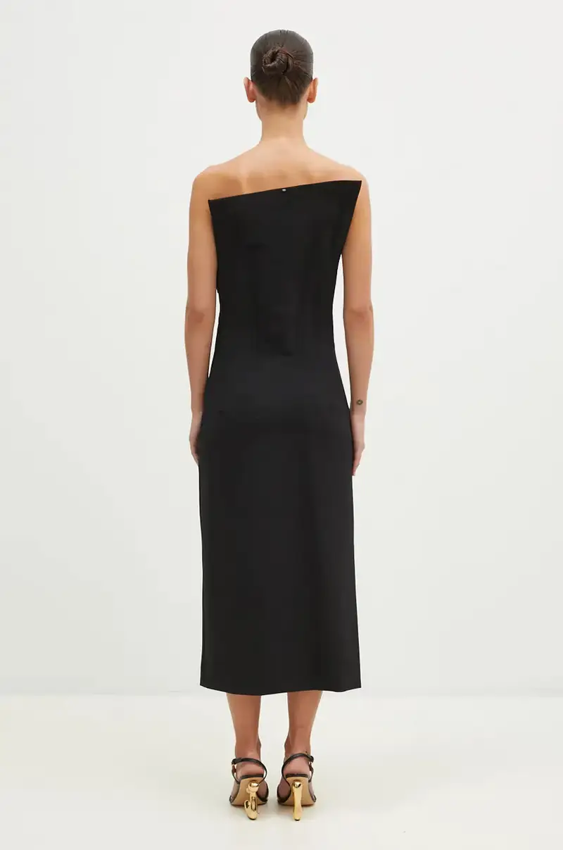 vestito con aggiunta di lana Angolo1234 colore nero 2422226123600 miniatura 3