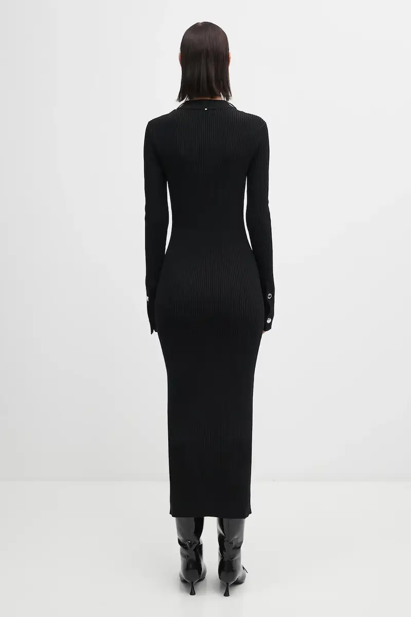 vestito con lana GARIBO colore nero 2522326022600 miniatura 3