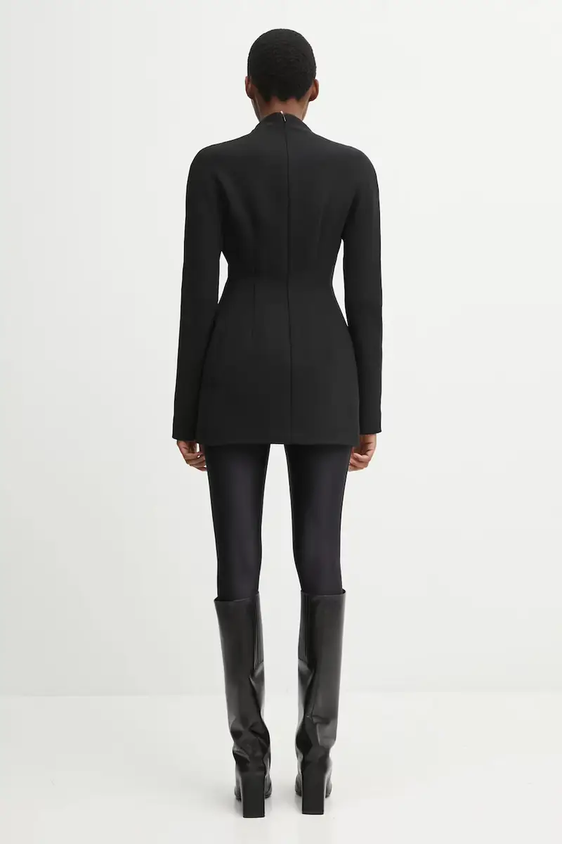 vestito con lana TEFRITE colore nero 2522226014600 miniatura 2