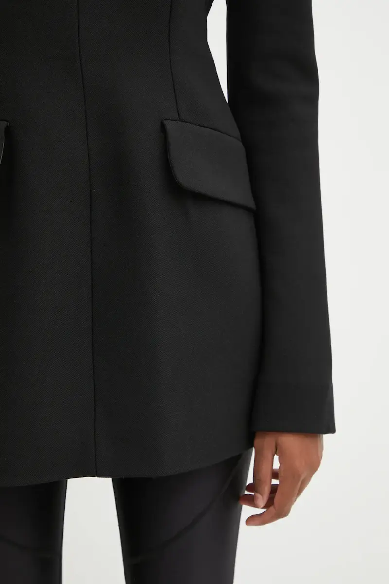 vestito con lana TEFRITE colore nero 2522226014600 miniatura 4