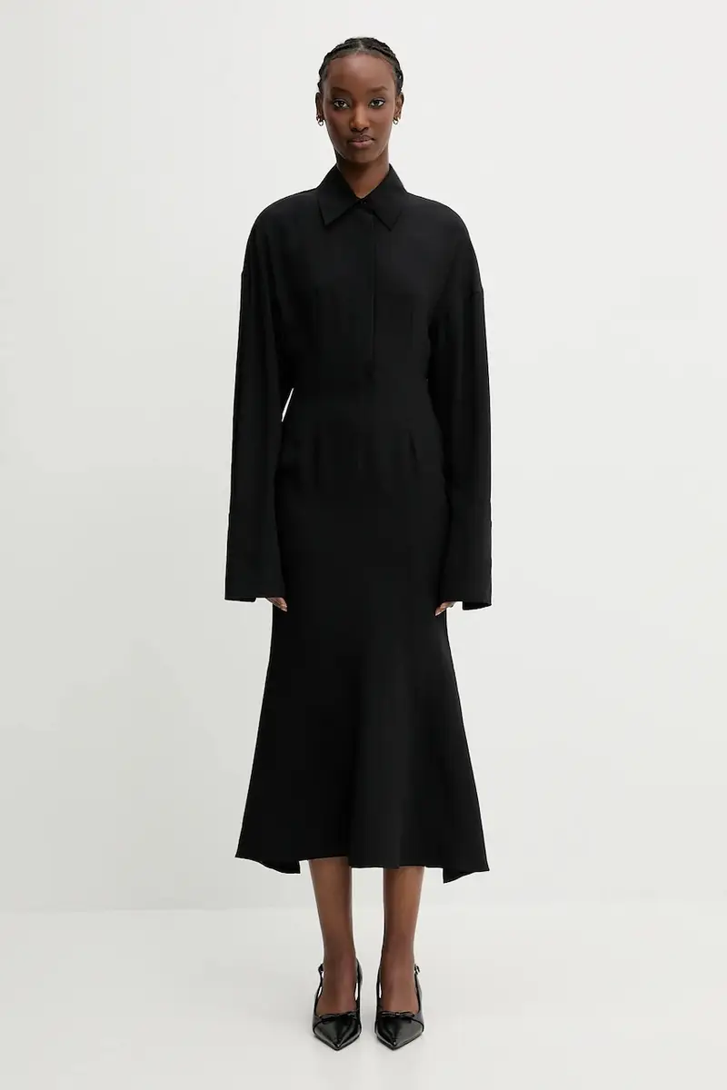 vestito in seta Oltre colore nero 2512221131600