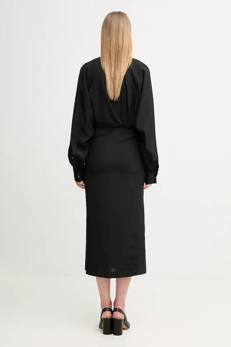 vestito MARANTA colore nero 2522226081600 miniatura 3