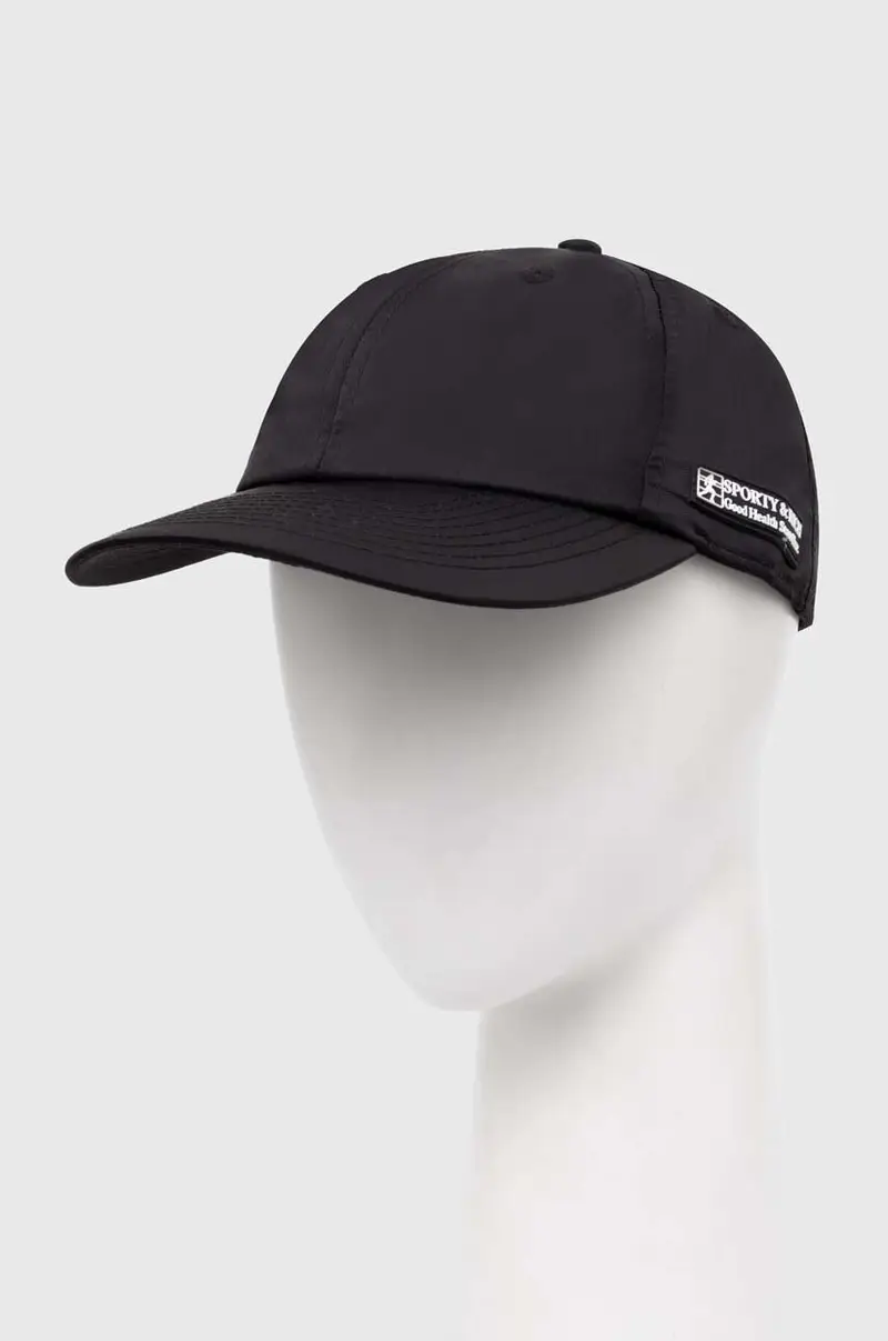 berretto da baseball Good Health Cap colore nero con applicazione AC001S405GB