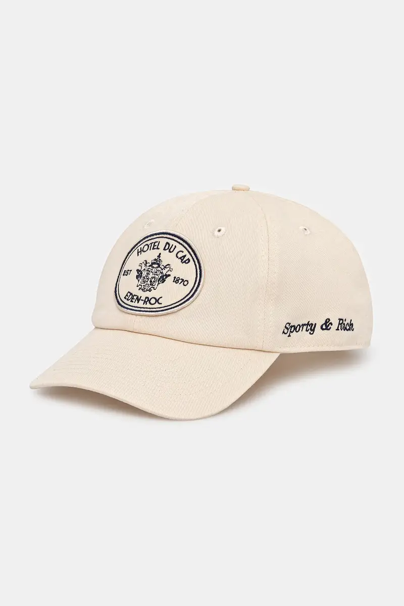 berretto da baseball in cotone Eden Crest colore beige AC04060621CR01