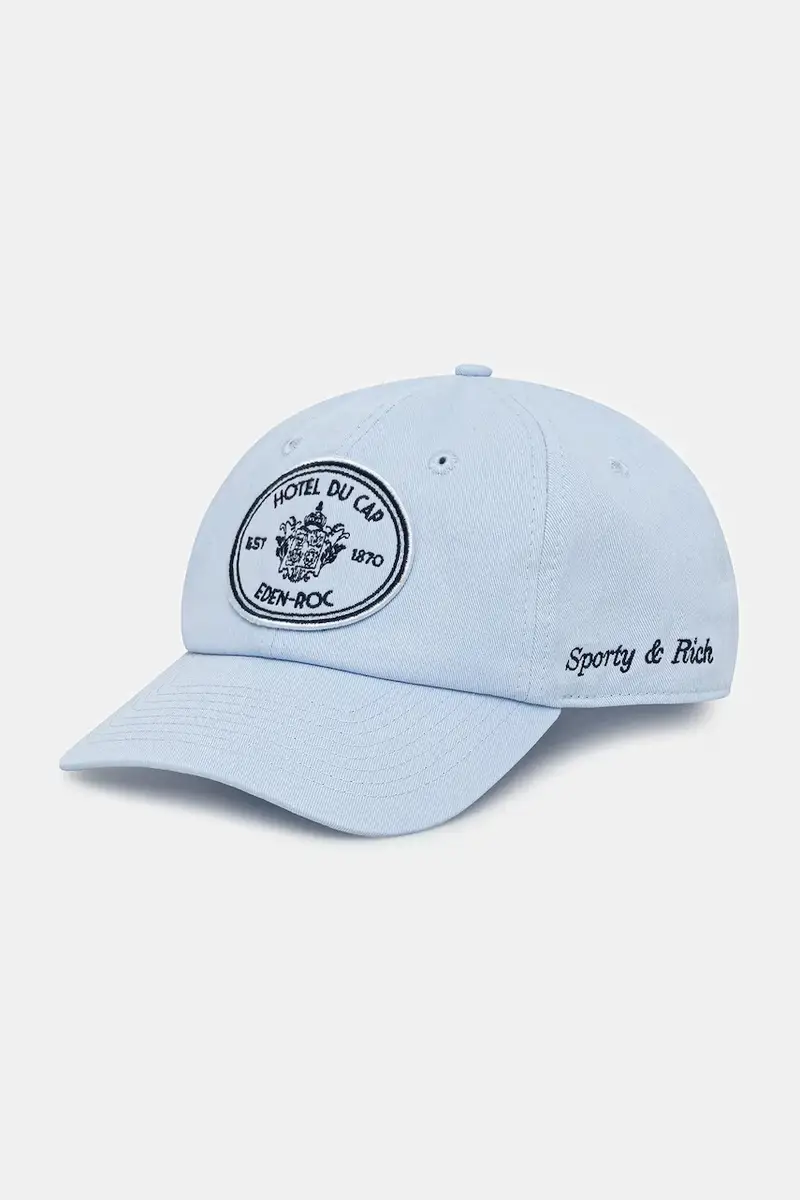 berretto da baseball in cotone Eden Crest colore blu AC04060621BL90
