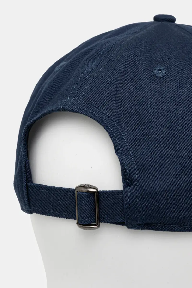 berretto da baseball in cotone Health is Wealth Blu navy miniatura 3