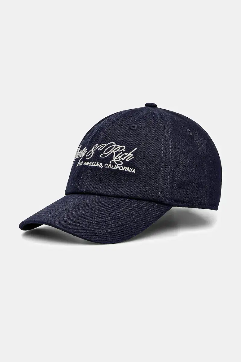 berretto da baseball in cotone International colore blu navy AC07965264BL106