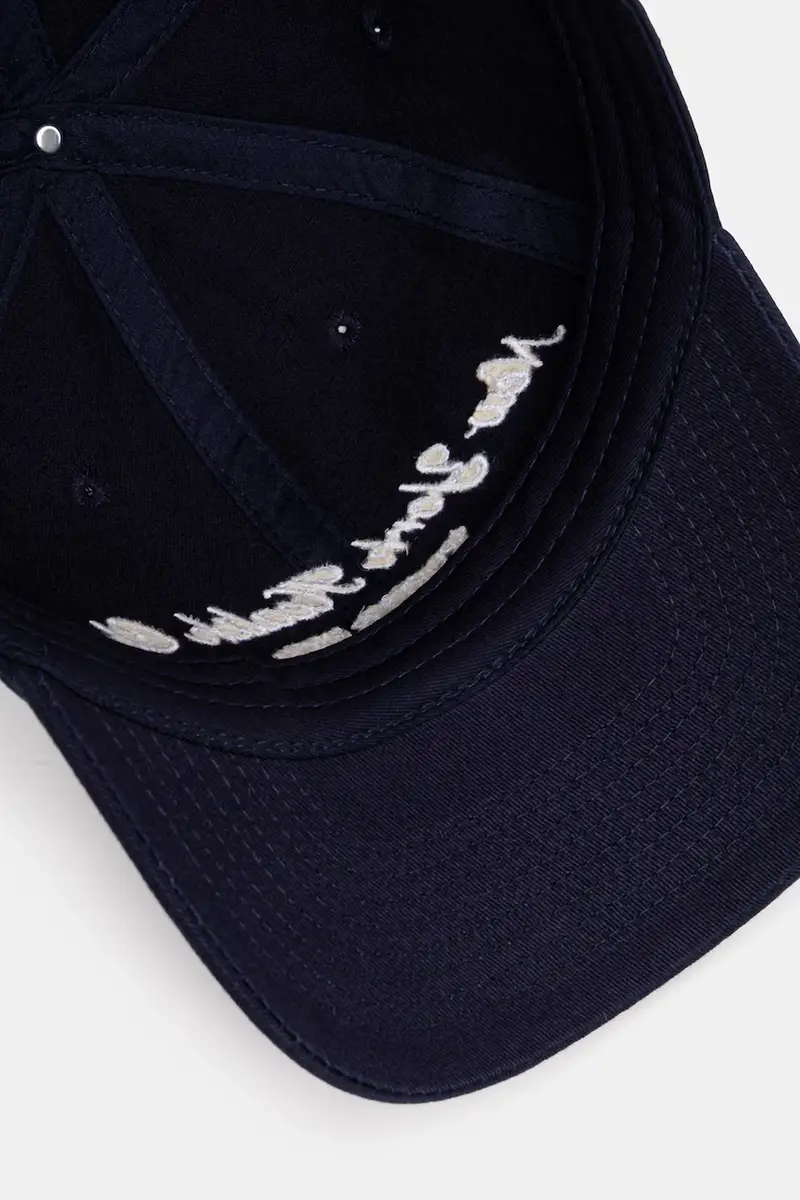 berretto da baseball in cotone NY Health Club Blu navy miniatura 4