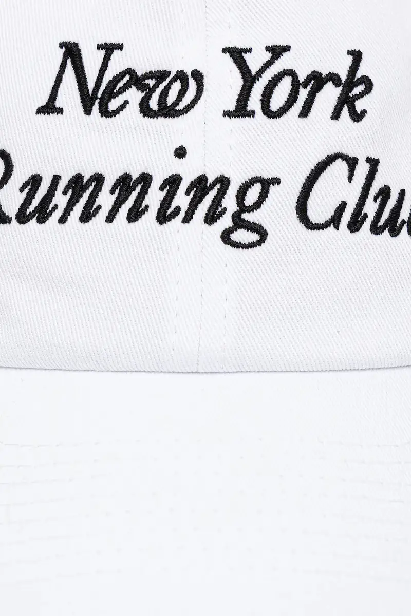 berretto da baseball in cotone Run Club Bianco miniatura 2