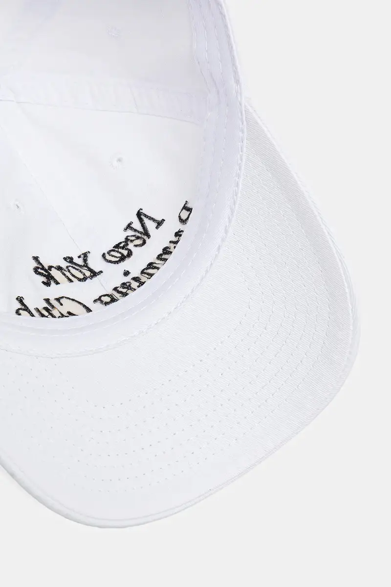 berretto da baseball in cotone Run Club Bianco miniatura 4