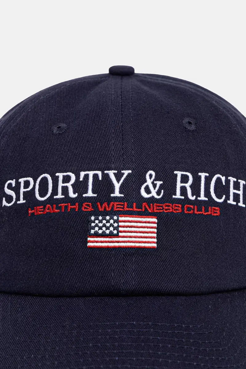 berretto da baseball in cotone S&R Nautical Blu navy miniatura 2