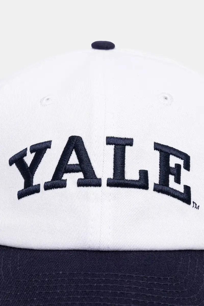 berretto da baseball in cotone Yale Classic Bianco miniatura 2