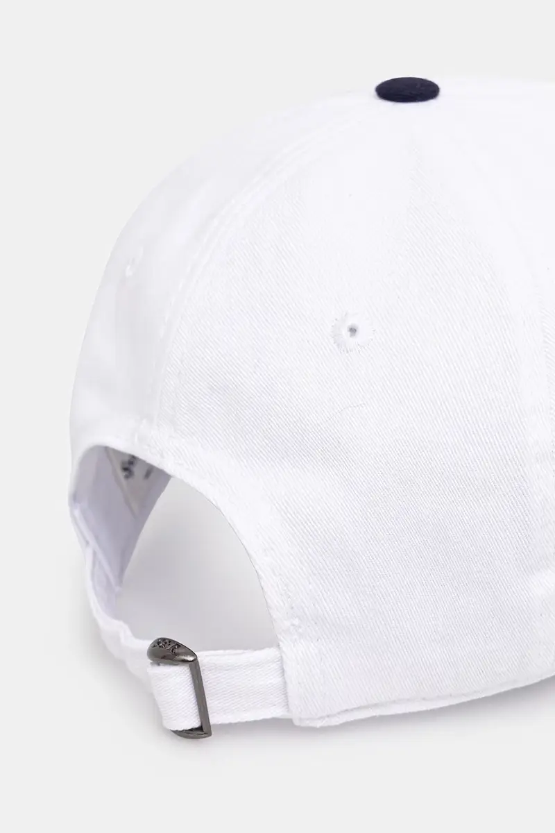 berretto da baseball in cotone Yale Classic Bianco miniatura 3