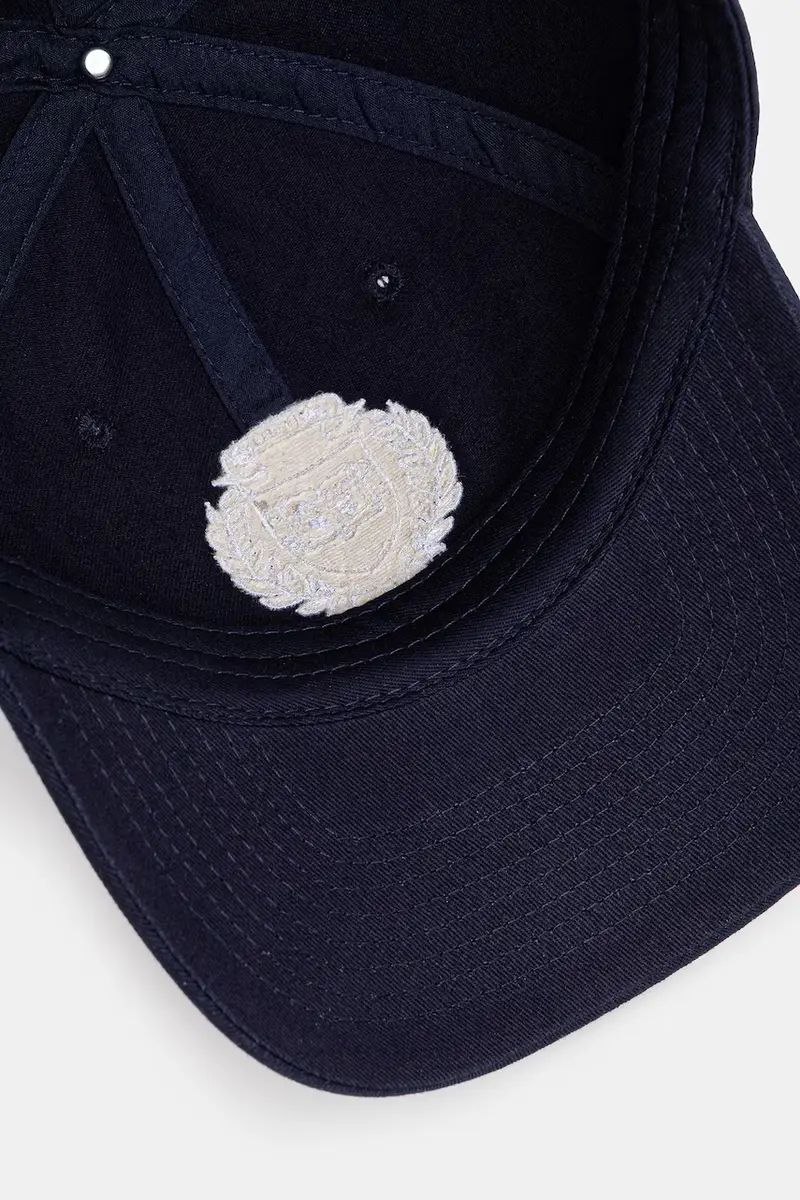 berretto da baseball in cotone Yale Crest Blu navy miniatura 4