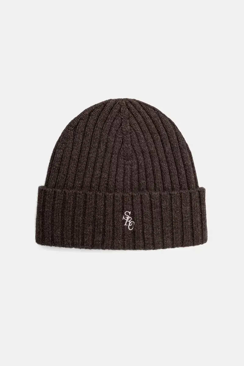 berretto in lana SRC Cashmere Marrone