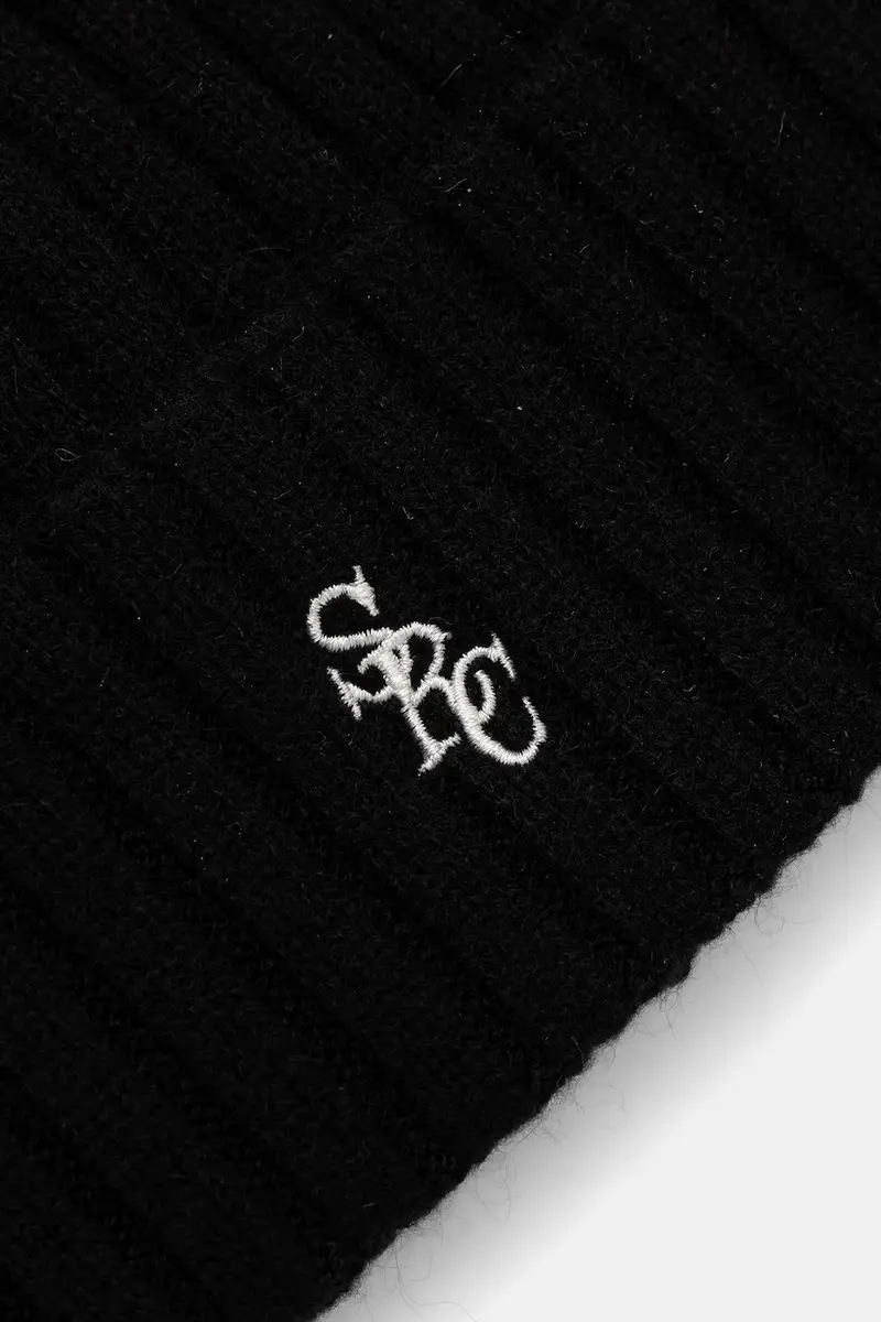 berretto in lana SRC Cashmere Nero miniatura 3