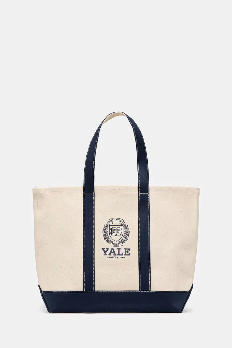 borsetta Yale Crest Tote Beige
