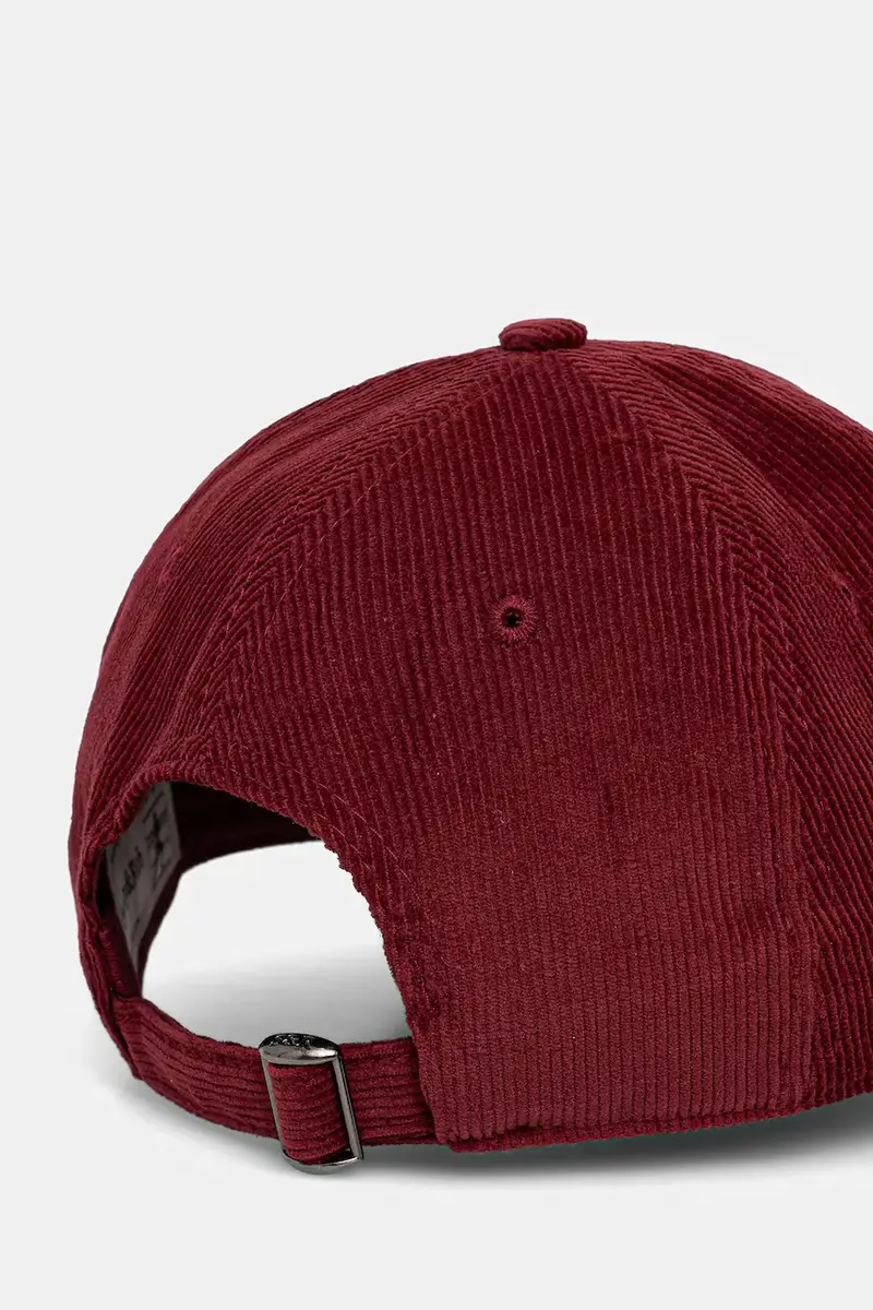 cappello con visiera in velluto a coste Soho Corduroy colore granata AC08162083RE10 miniatura 3