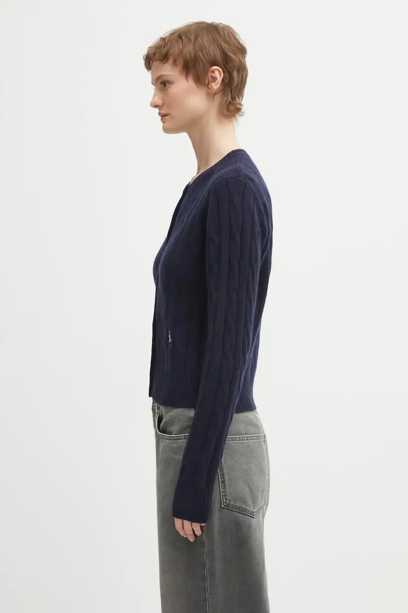 Sporty & Rich Cardigan Blu 3973388 miniatura 2