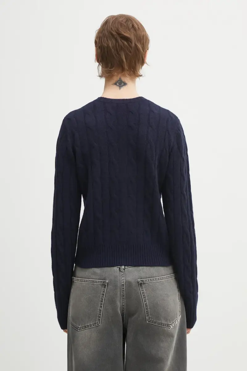 Sporty & Rich Cardigan Blu 3973388 miniatura 3