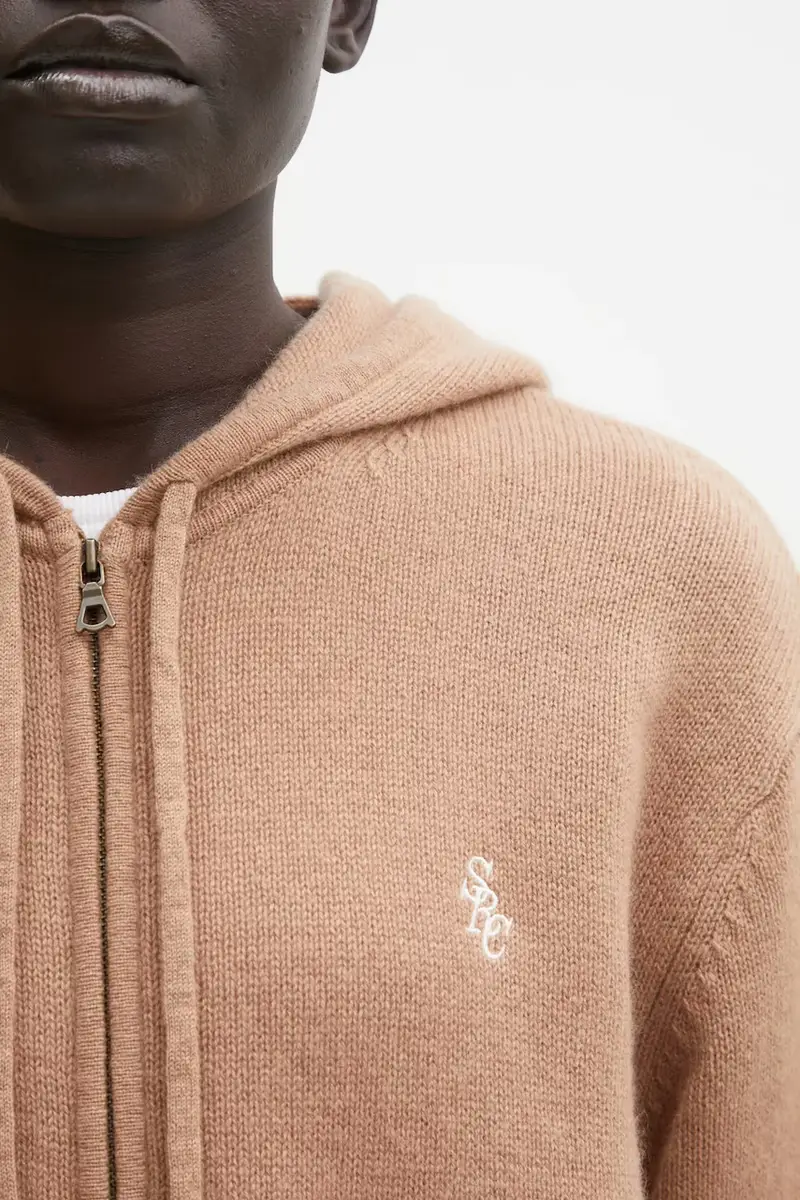 Sporty & Rich Cardigan Donna Marrone 3842464 miniatura 4