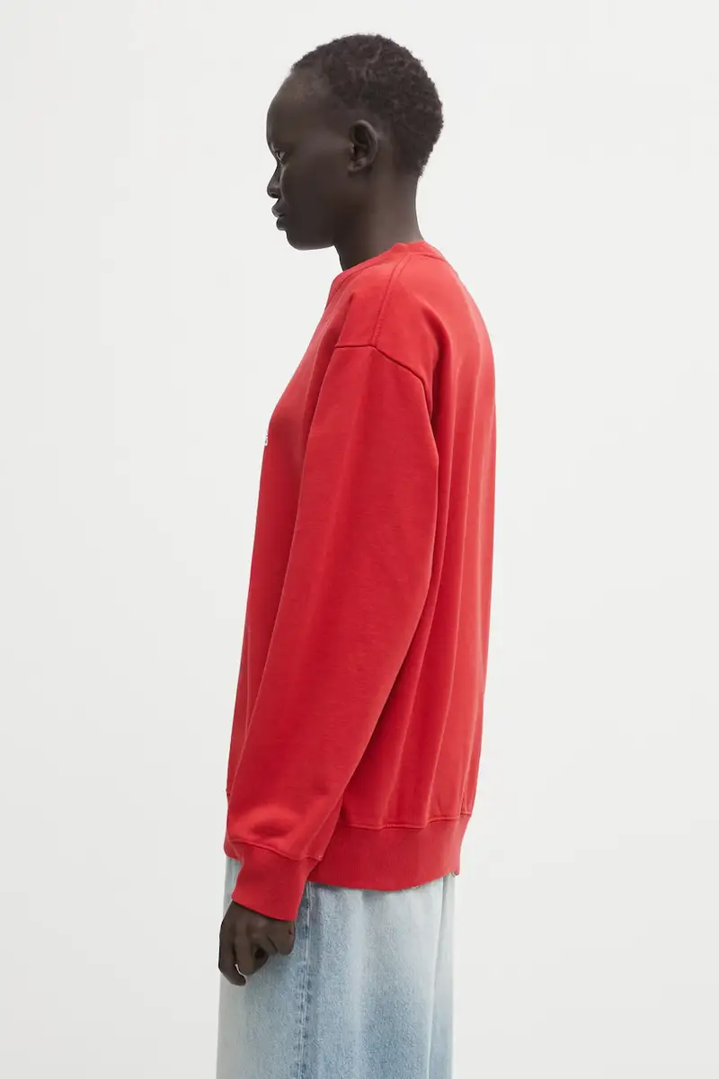 felpa in cotone California Emblem donna colore rosso ST07164033RE15 miniatura 2