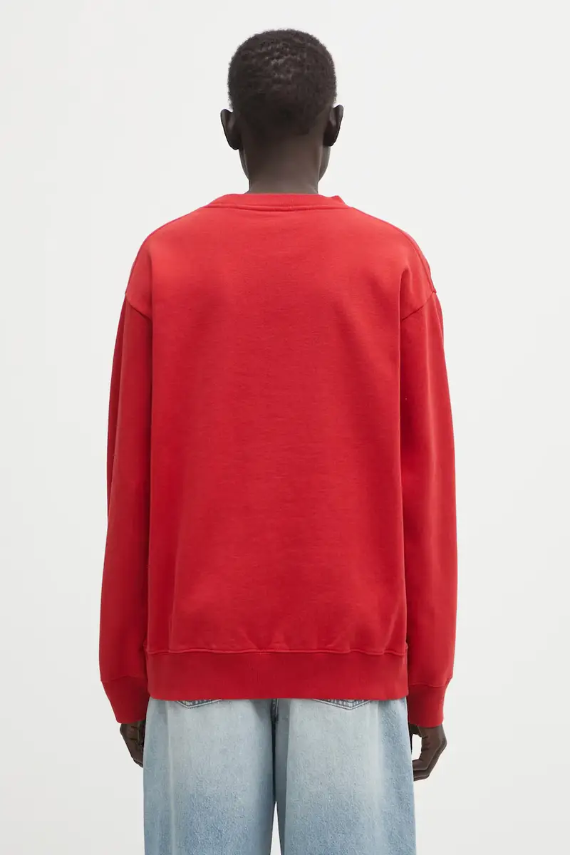 felpa in cotone California Emblem donna colore rosso ST07164033RE15 miniatura 3