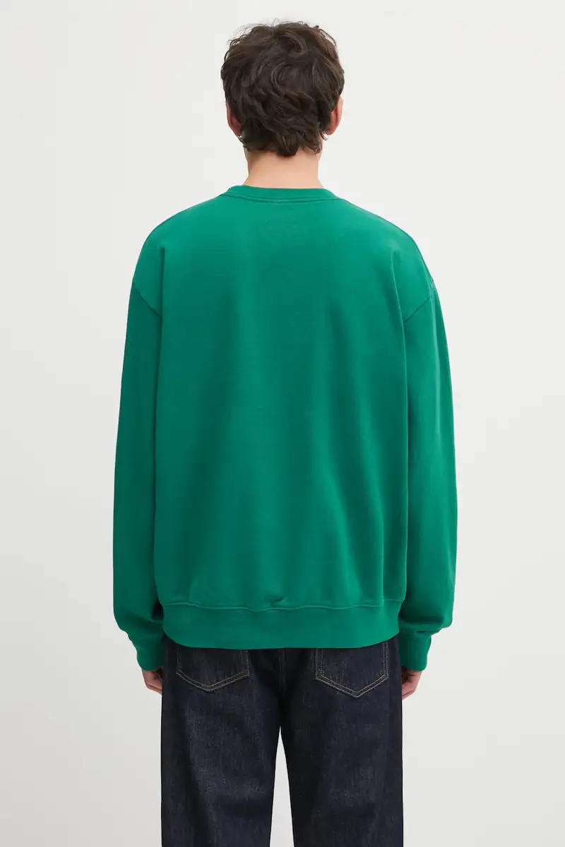 felpa in cotone Ny Tennis Club colore verde ST071621402GR03 miniatura 5