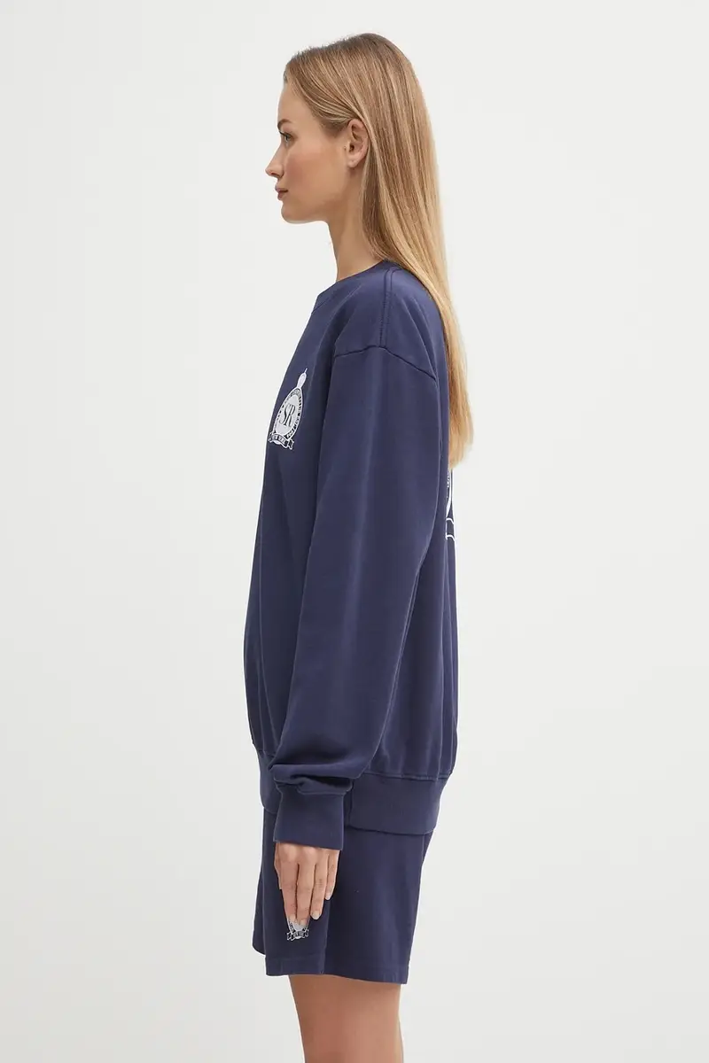 felpa in cotone Royal Club colore blu navy ST071620219BL106 miniatura 4