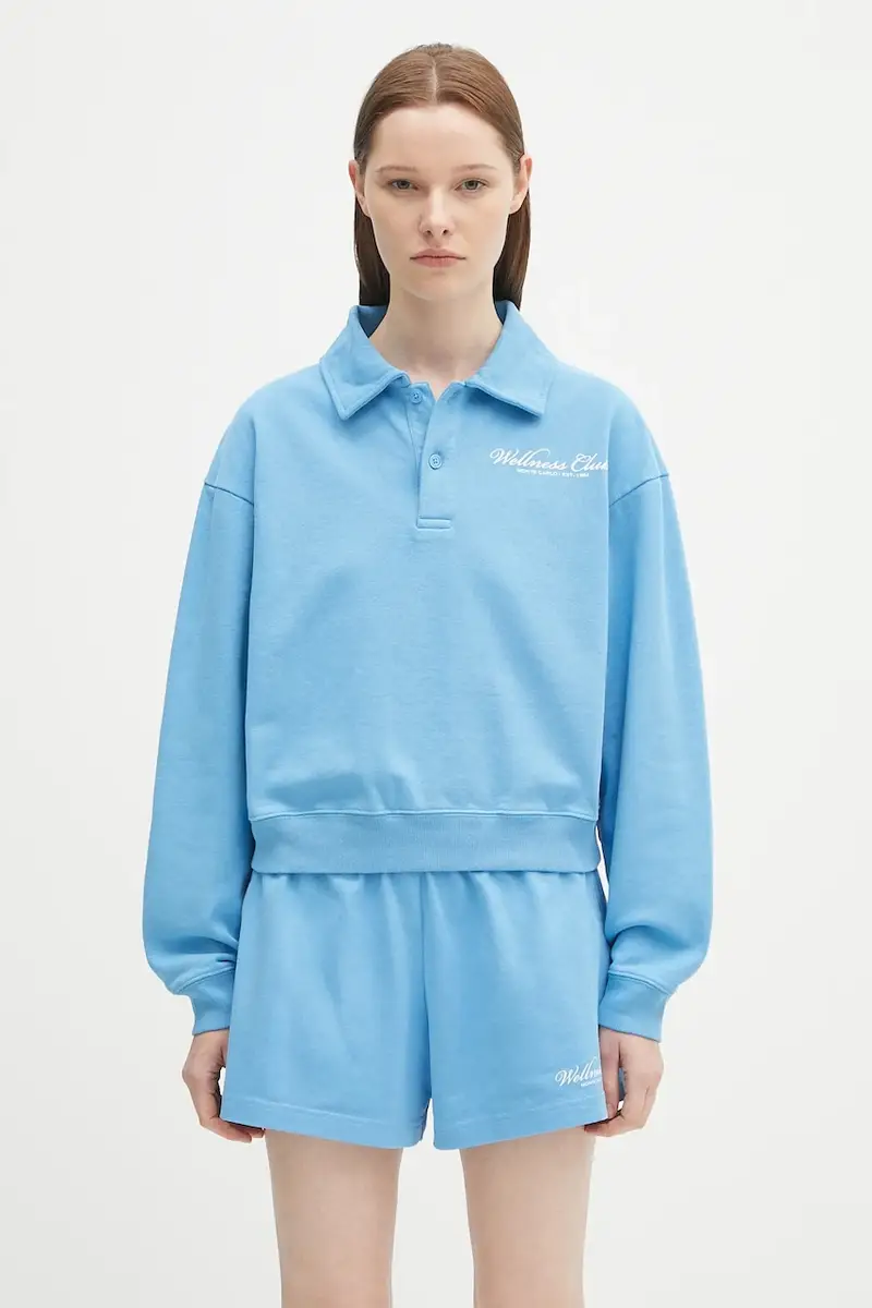 Sporty & Rich Polo Donna Blu 2246354