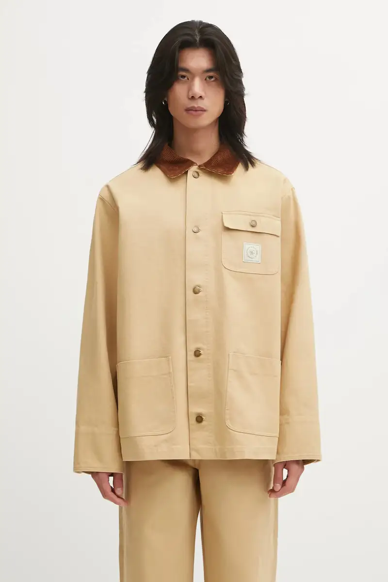 giacca in cotone SRHWC Painters colore beige JA06965305BE09