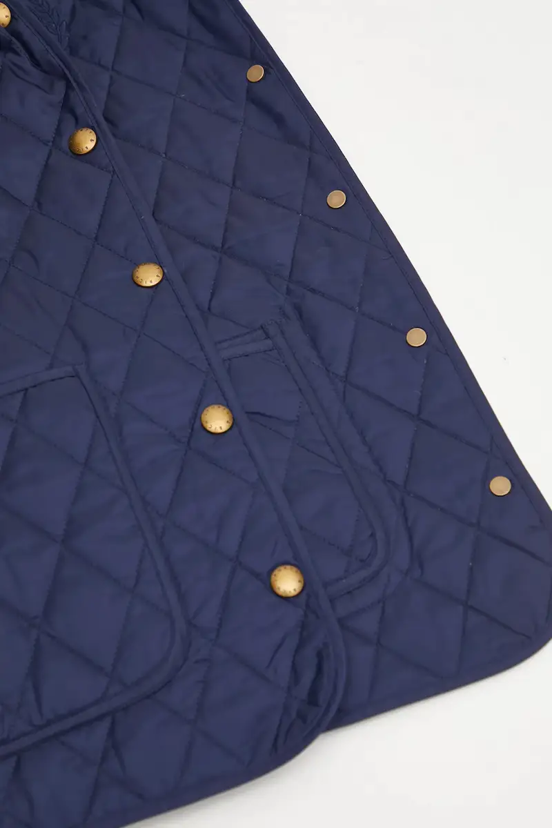 giacca NY Crest Nylon Quilted colore blu navy JA01962243BL106 miniatura 4