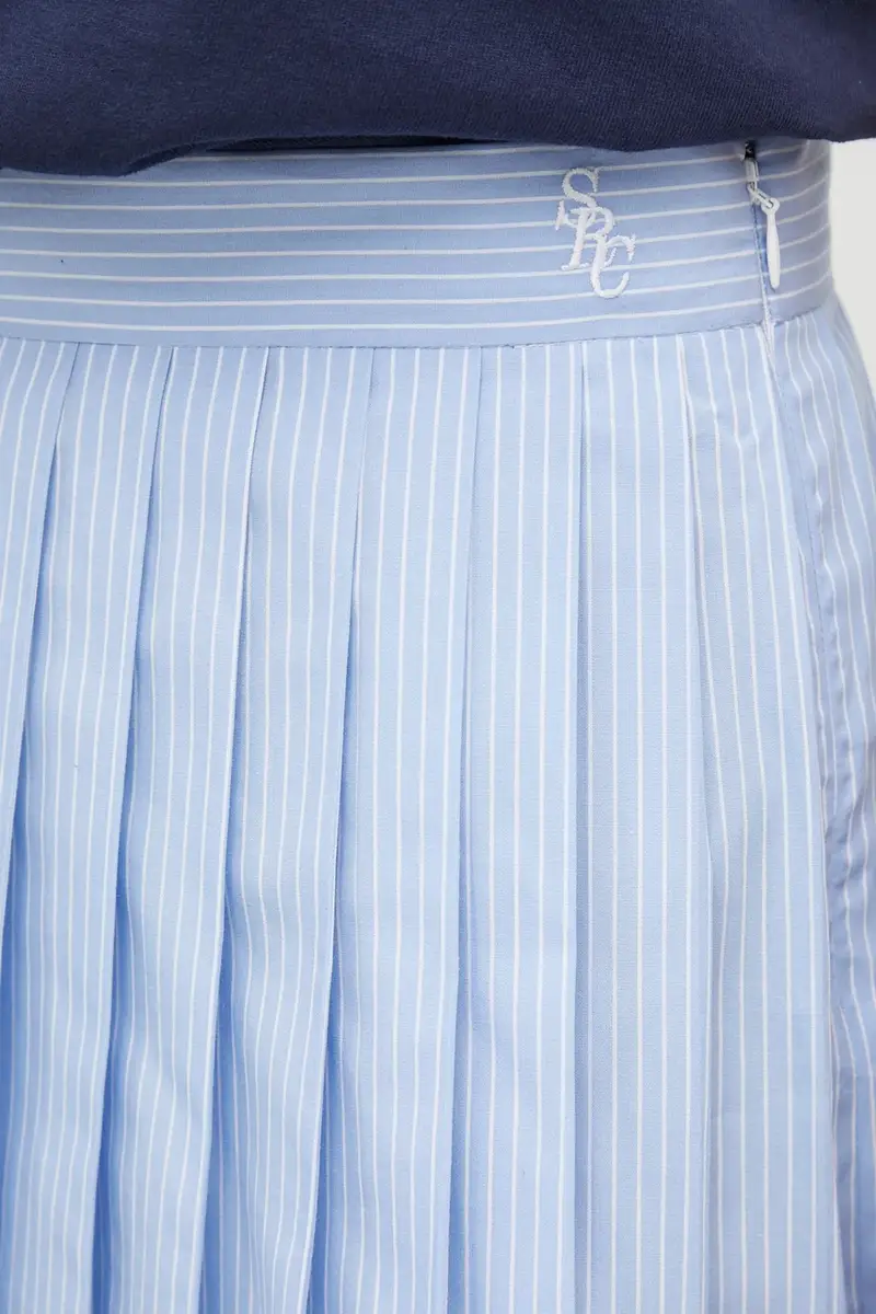 gonna in cotone Src Anae colore blu SK018602300ST08 miniatura 4