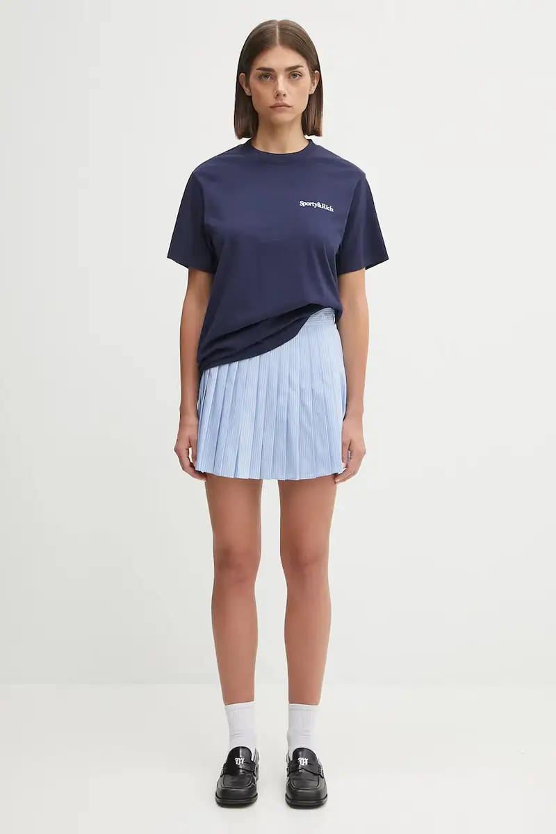 gonna in cotone Src Anae colore blu SK018602300ST08 miniatura 5