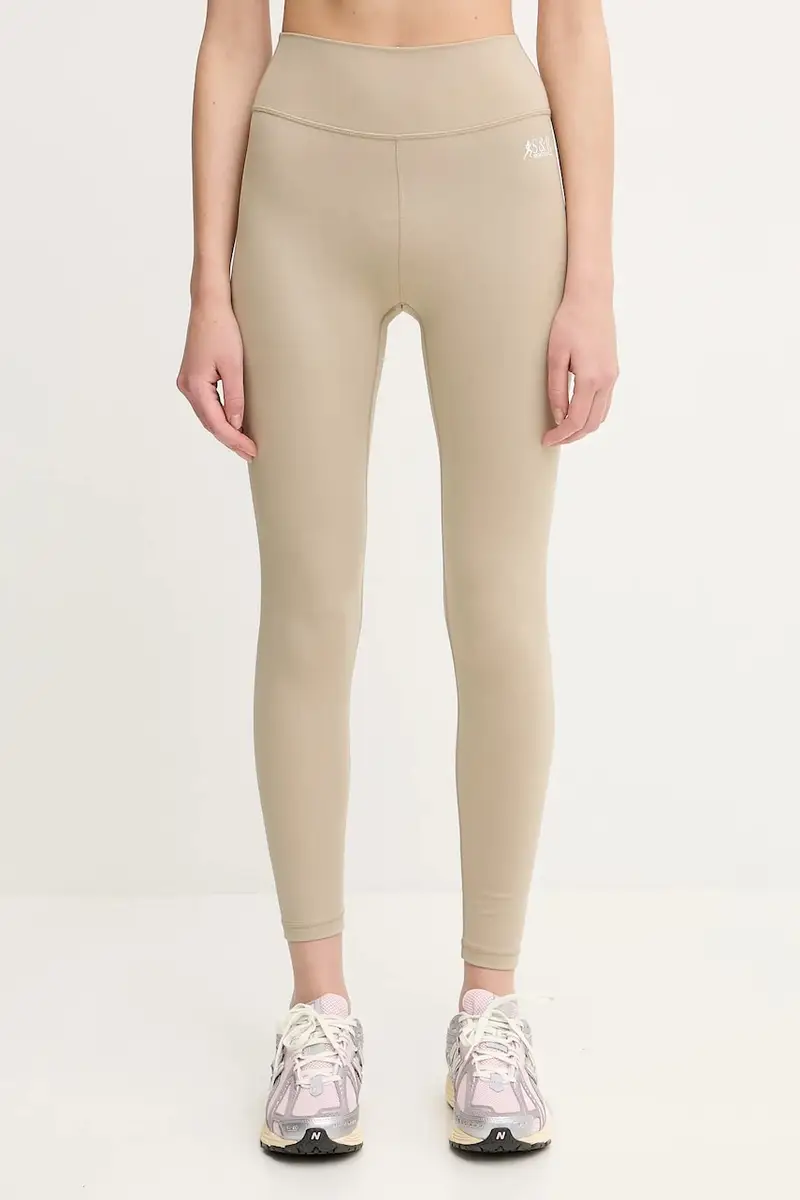 Sporty & Rich Leggings Donna Beige 2242651