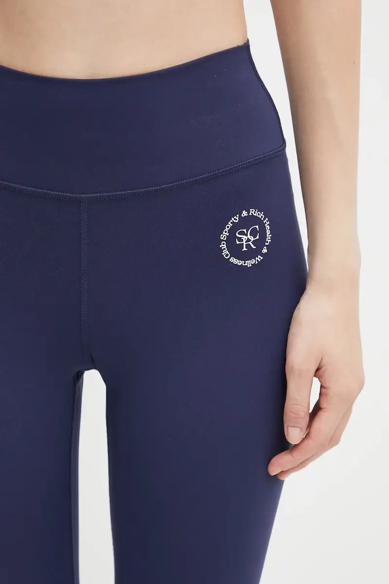 Sporty & Rich Leggings Donna Blu 3171492 miniatura 4